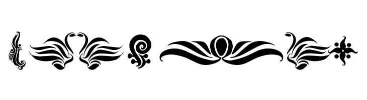 Absinth Flourishes I  Free Fonts Download