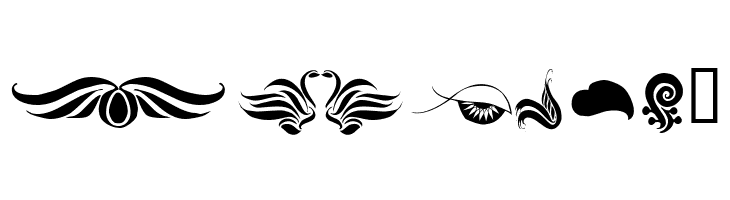 Absinth Flourishes I  Free Fonts Download