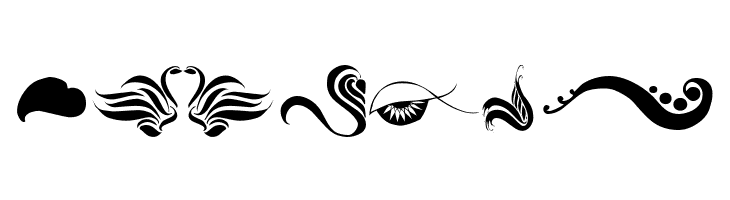 Absinth Flourishes I  Free Fonts Download