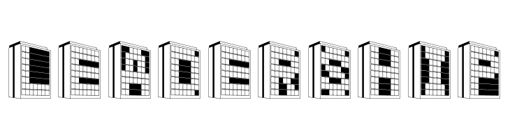 Building2AL  Free Fonts Download