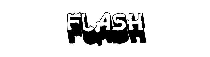 vtks white page 3d  Free Fonts Download