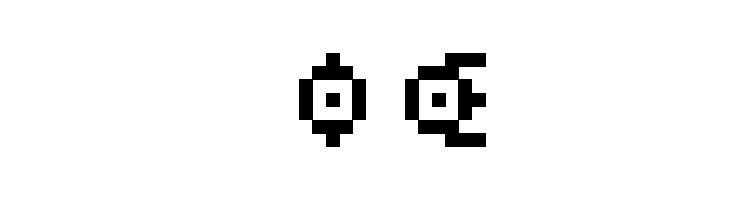 Pokemon Unown GB  Free Fonts Download