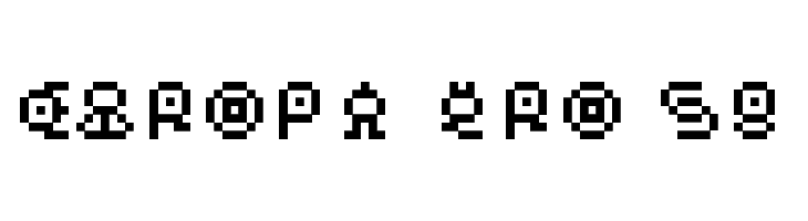 Pokemon Unown GB  Free Fonts Download