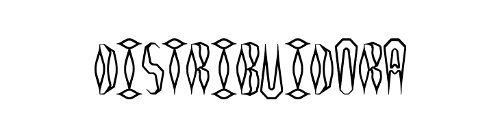 Quill Experimental O BRK  Free Fonts Download