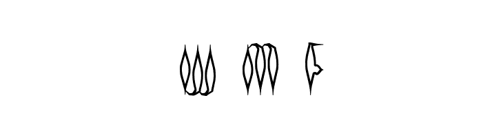 Quill Experimental O BRK  Free Fonts Download