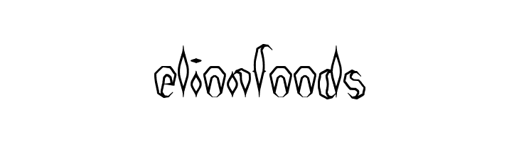 Quill Experimental O BRK  Free Fonts Download