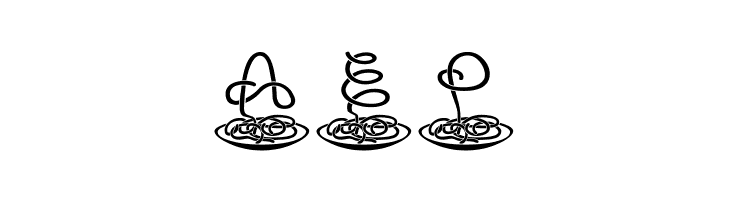 KAPastaAldente  Free Fonts Download