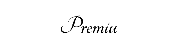 Premiu Tangerine Bold Font