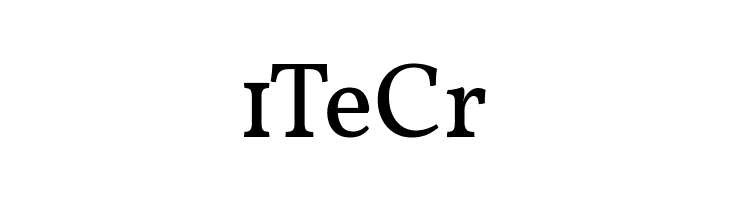 1TeCr Vollkorn Regular Font