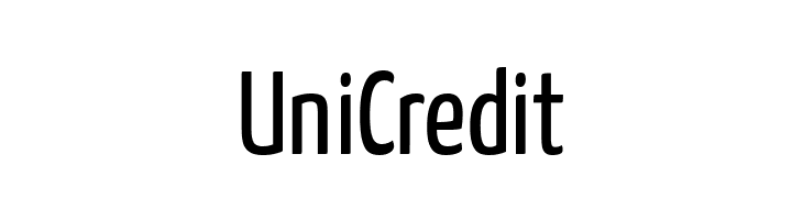 UniCredit Yanone Kaffeesatz Regular Font