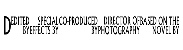 Pliskin Snake-Eyes  Free Fonts Download