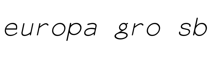 EversonMono-Oblique  Free Fonts Download