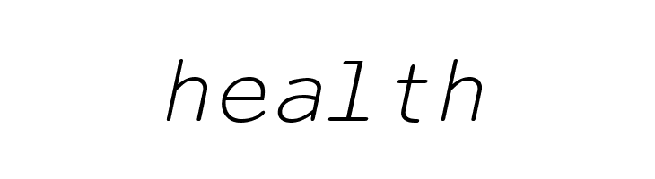 EversonMono-Oblique  Free Fonts Download