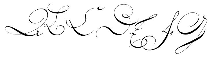 18th Century Initials  Free Fonts Download