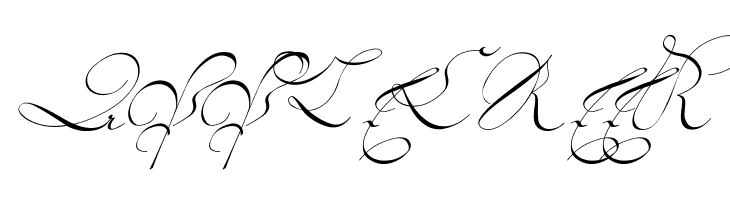 18th Century Initials  Free Fonts Download