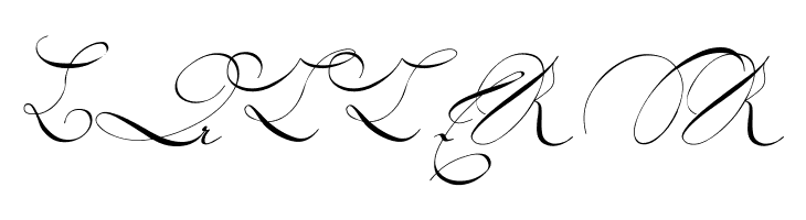 18th Century Initials  Free Fonts Download