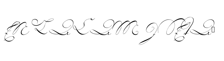 18th Century Initials  Free Fonts Download
