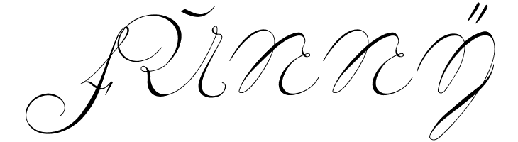 18th Century Initials  Free Fonts Download