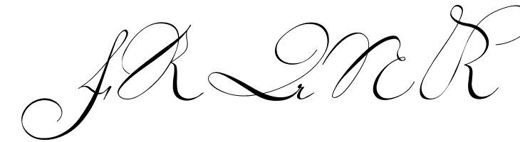 18th Century Initials  Free Fonts Download