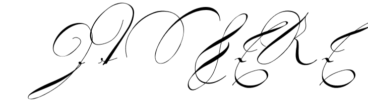 18th Century Initials  Free Fonts Download