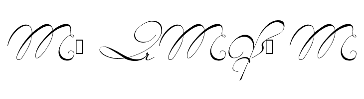 18th Century Initials  Free Fonts Download
