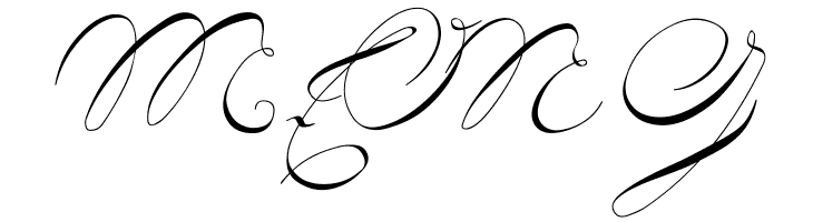 18th Century Initials  Free Fonts Download