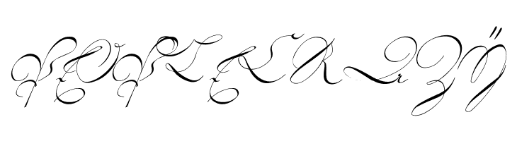 18th Century Initials  Free Fonts Download