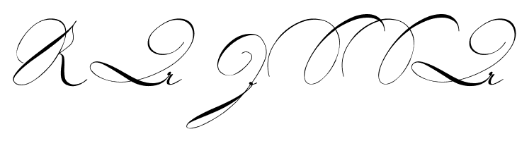 18th Century Initials  Free Fonts Download