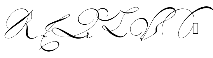 18th Century Initials  Free Fonts Download