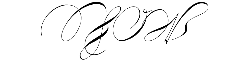 18th Century Initials  Free Fonts Download