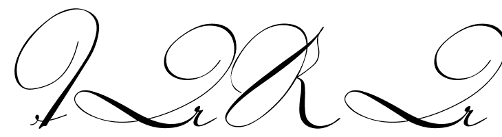 18th Century Initials  Free Fonts Download