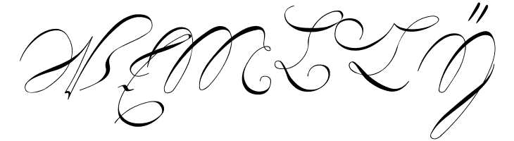 18th Century Initials  Free Fonts Download