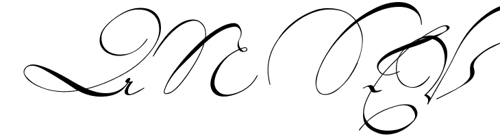 18th Century Initials  Free Fonts Download
