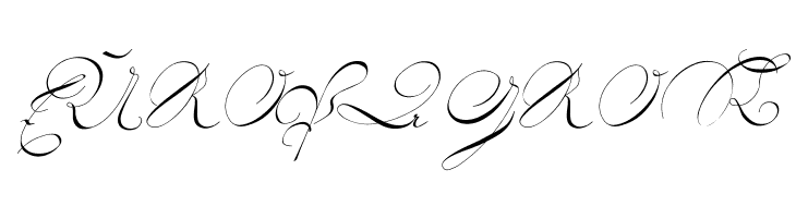 18th Century Initials  Free Fonts Download