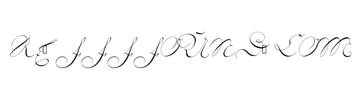 18th Century Initials  Free Fonts Download