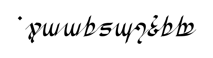 Greifswalder Tengwar  Free Fonts Download