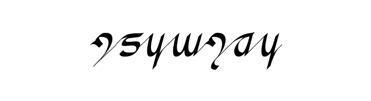 Greifswalder Tengwar  Free Fonts Download