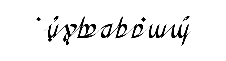 Greifswalder Tengwar  Free Fonts Download