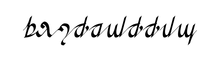 Greifswalder Tengwar  Free Fonts Download