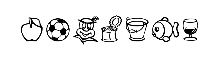 Alfabilder  Free Fonts Download