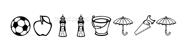 Alfabilder  Free Fonts Download