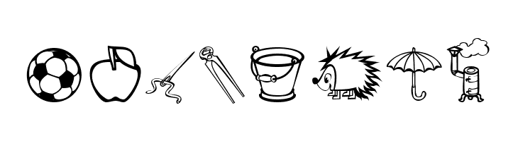 Alfabilder  Free Fonts Download