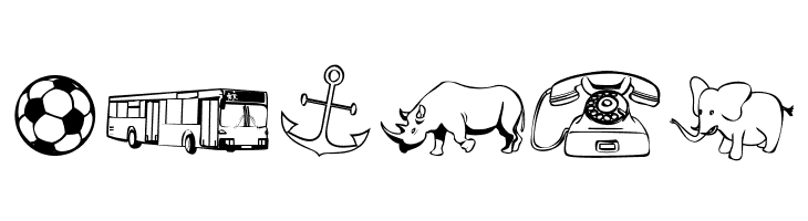 Alfabilder  Free Fonts Download