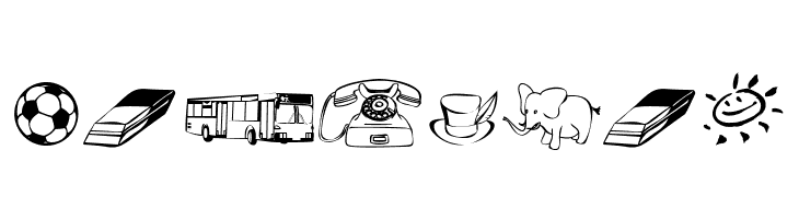 Alfabilder  Free Fonts Download