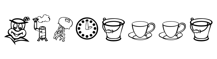 Alfabilder  Free Fonts Download