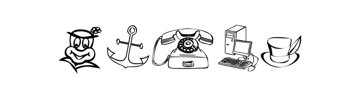 Alfabilder  Free Fonts Download