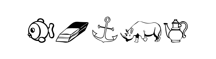 Alfabilder  Free Fonts Download