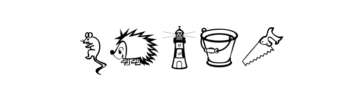 Alfabilder  Free Fonts Download