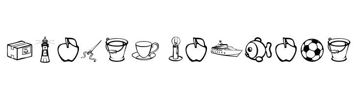 Alfabilder  Free Fonts Download