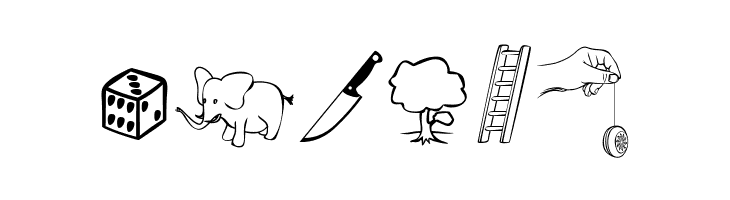 Alfabilder  Free Fonts Download